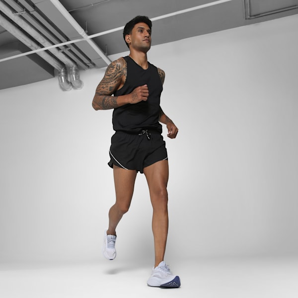 RACEDAY ULTRAWEAVE Men's Split 3" Running Shorts, PUMA Black, extralarge-IND